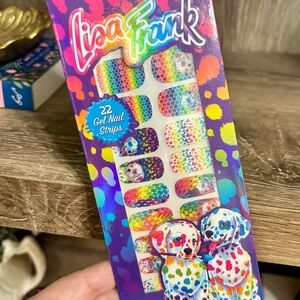 {Lisa Frank x ORLY} Spotty and Dotty Colorful Dalmatian Nail Wraps, NIB